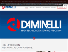 Tablet Screenshot of daminelli.com